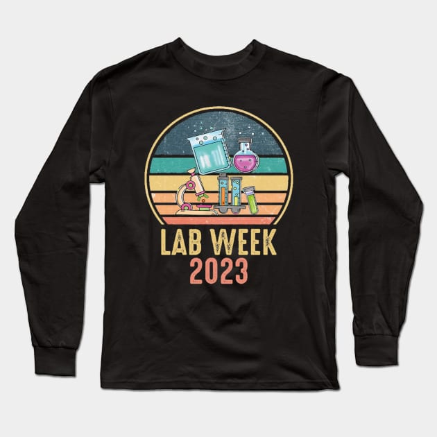 Lab Week 2023 Long Sleeve T-Shirt by lunacreat